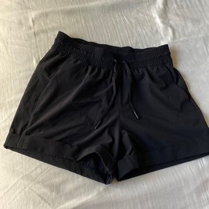 Black lululemon shorts